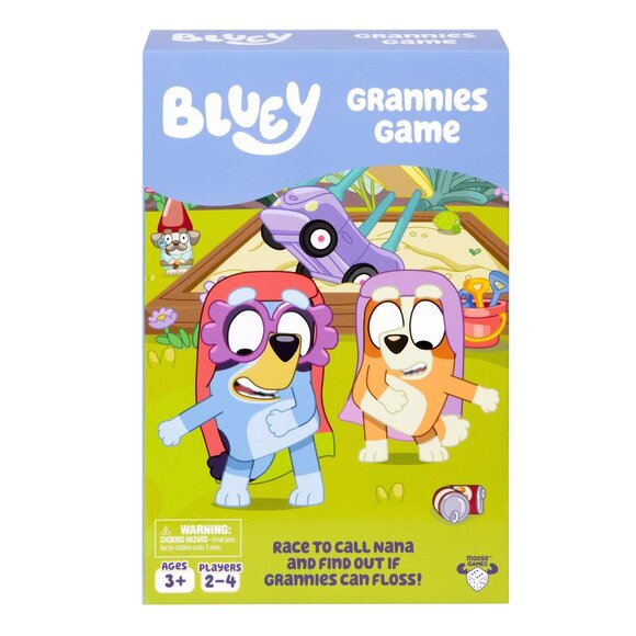 Bluey Grannies Game, Collect Grannies Items Like Glasses and Walking Sticks - Picture 3 of 5